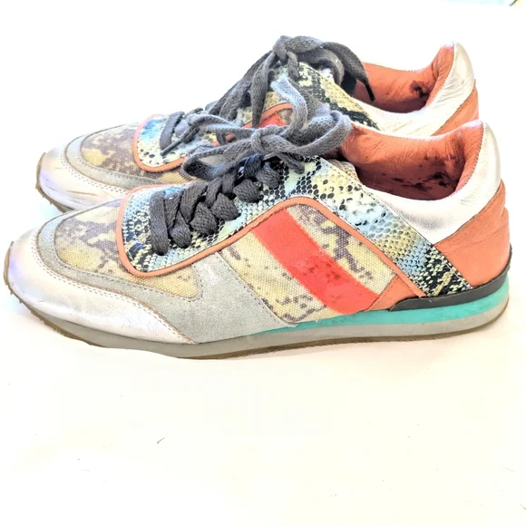 Liebeskind Berlin Bold Multi-Colored Trainers/Sneakers- Size 41 - Picture 1 of 10